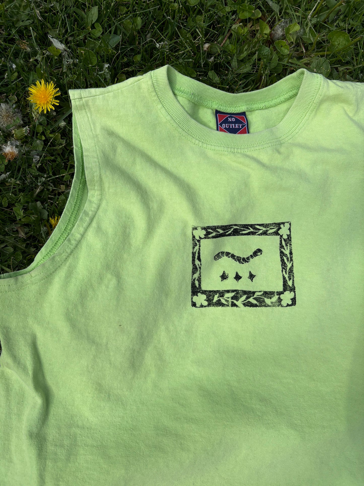 Wormy Guy Sleeveless Tee