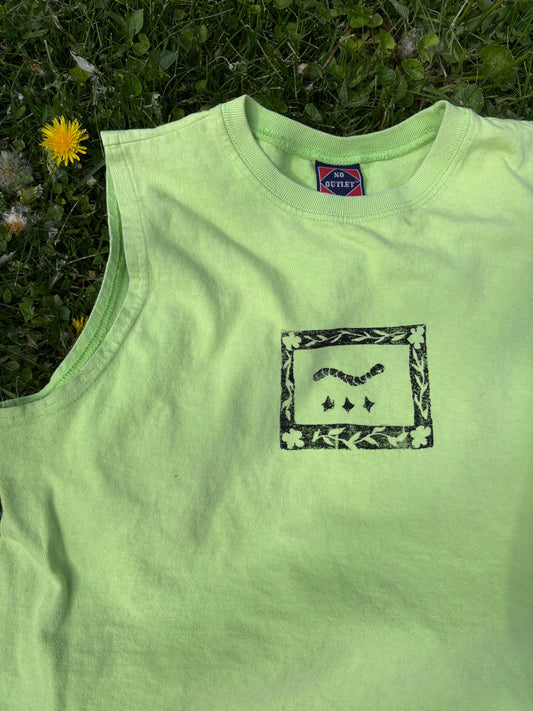 Wormy Guy Sleeveless Tee
