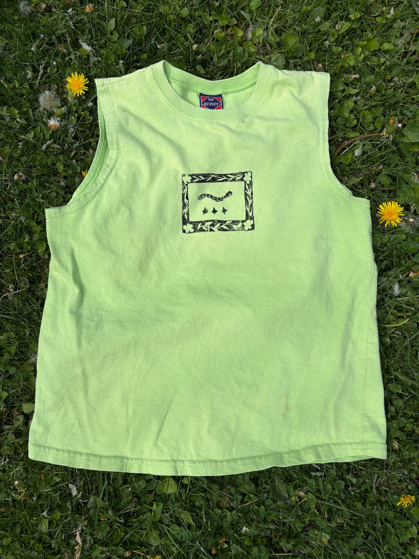 Wormy Guy Sleeveless Tee